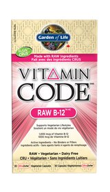 Garden of Life RAW VIT. B12 1000MCG VCAPS - 30 vegetarian capsules