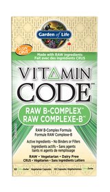 Garden of Life VITAMIN CODE Garden of Life RAW B - COMPLEX VCAPS - 60 vegetarian capsules