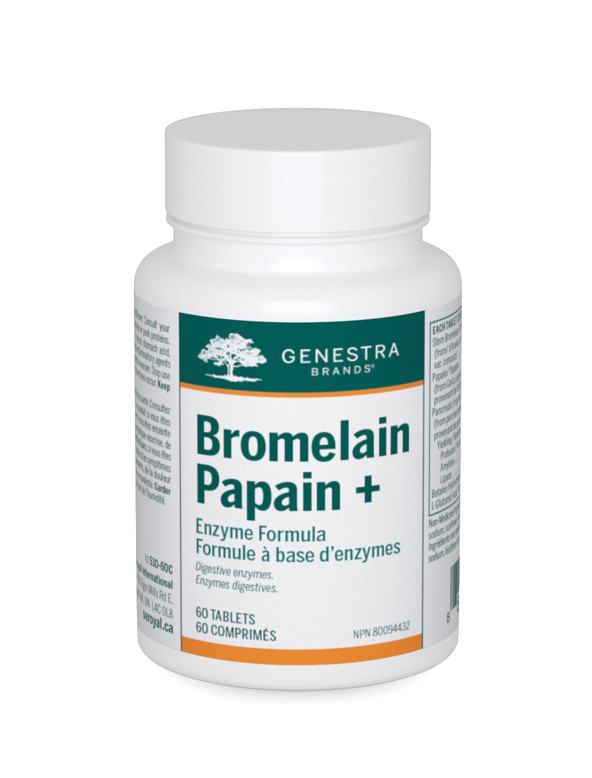 Genestra Bromelain Papain+ (60 tabs)