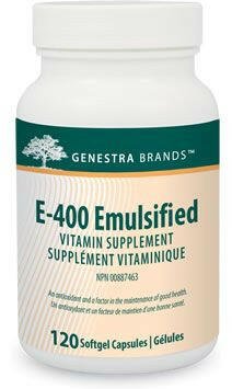 Genestra E 400 Emulsified (60 |120 softgels)