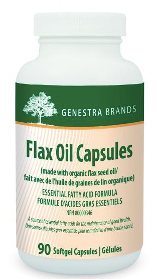 Genestra Flax oil capsules (90 softgels)