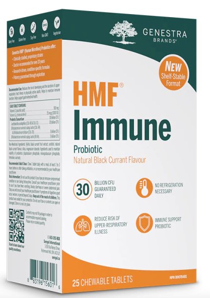 Genestra HMF Immune_shelf - stable (25 tablets)