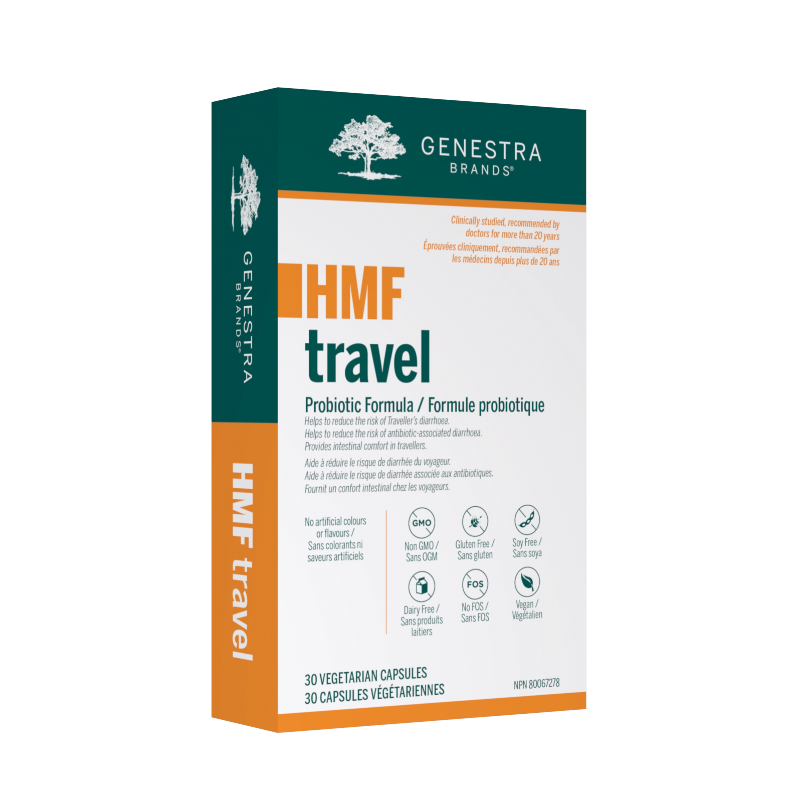 Genestra HMF Travel (30vcaps)