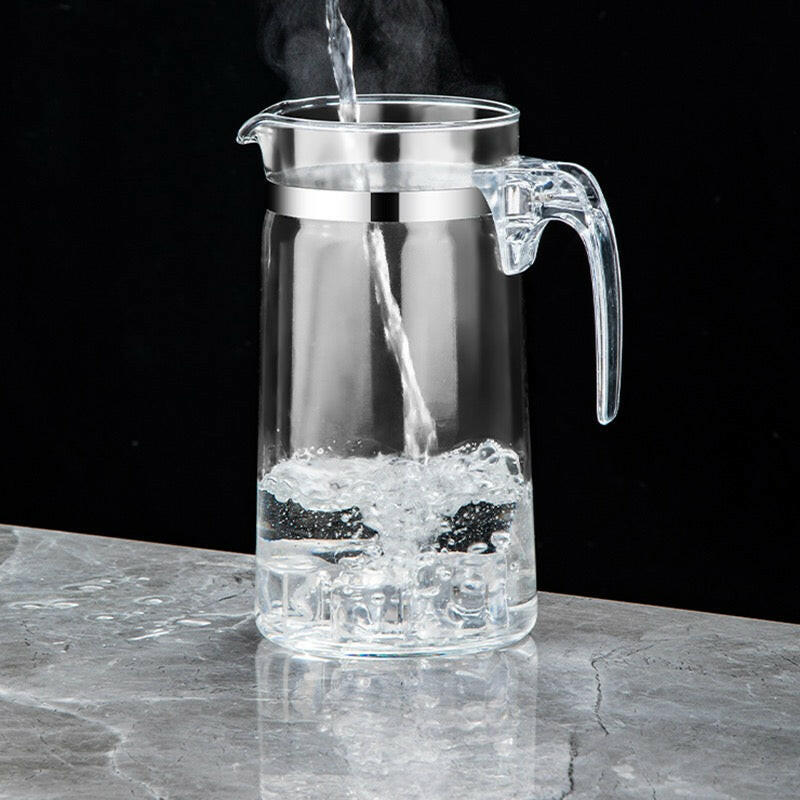 Glass Teapot - with Stainless Steel Infuser for Loose Leaf Tea (500mL | 750 mL | 900 mL)