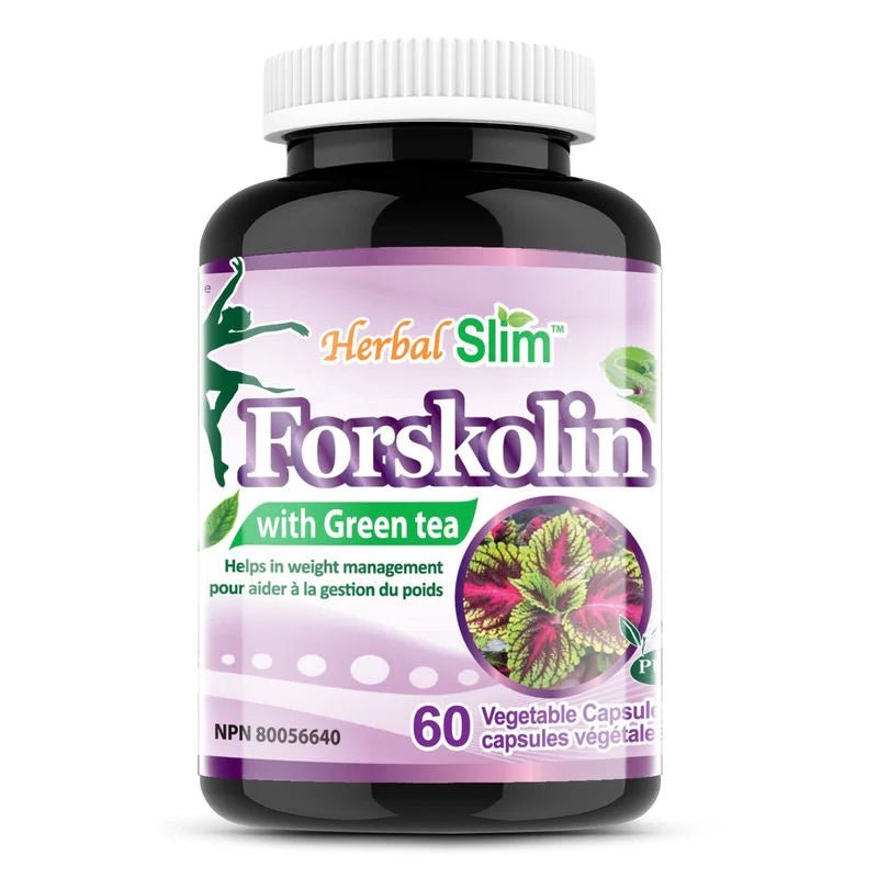HerbalSlim Forskolin with Green Tea Extract (60 Capsules)