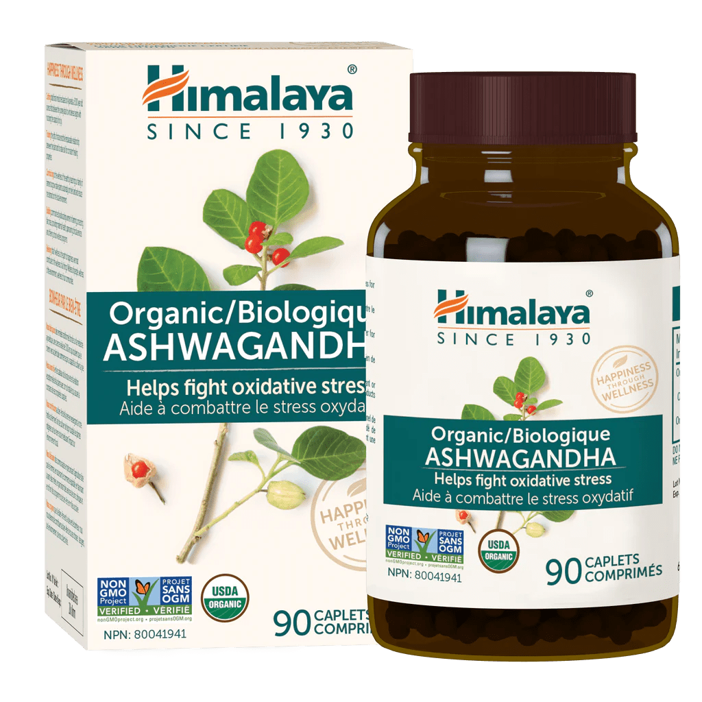 Himalaya Organic Ashwagandha (90 caplets)