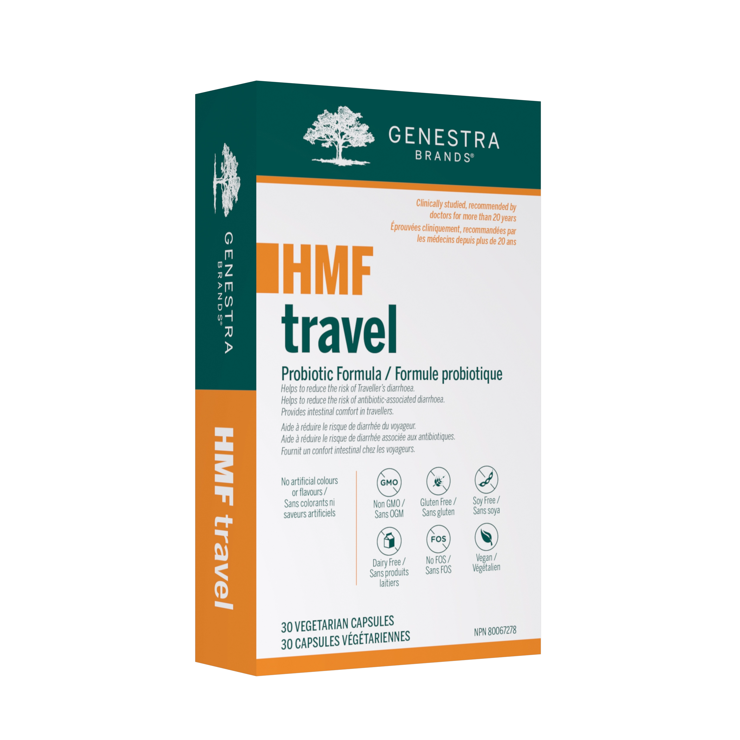 Genestra HMF Travel (30vcaps)