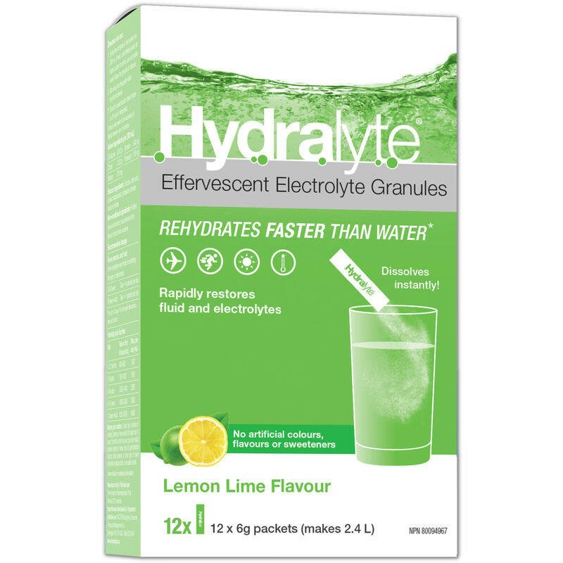 Hydralyte Electrolyte Granules (12 X 6g packets)