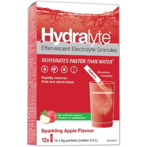 Hydralyte Electrolyte Granules (12 X 6g packets)