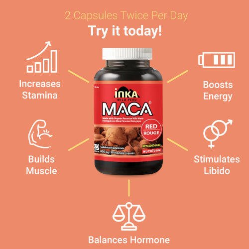 Inka Maca Red 800 mg (90 Vcaps)