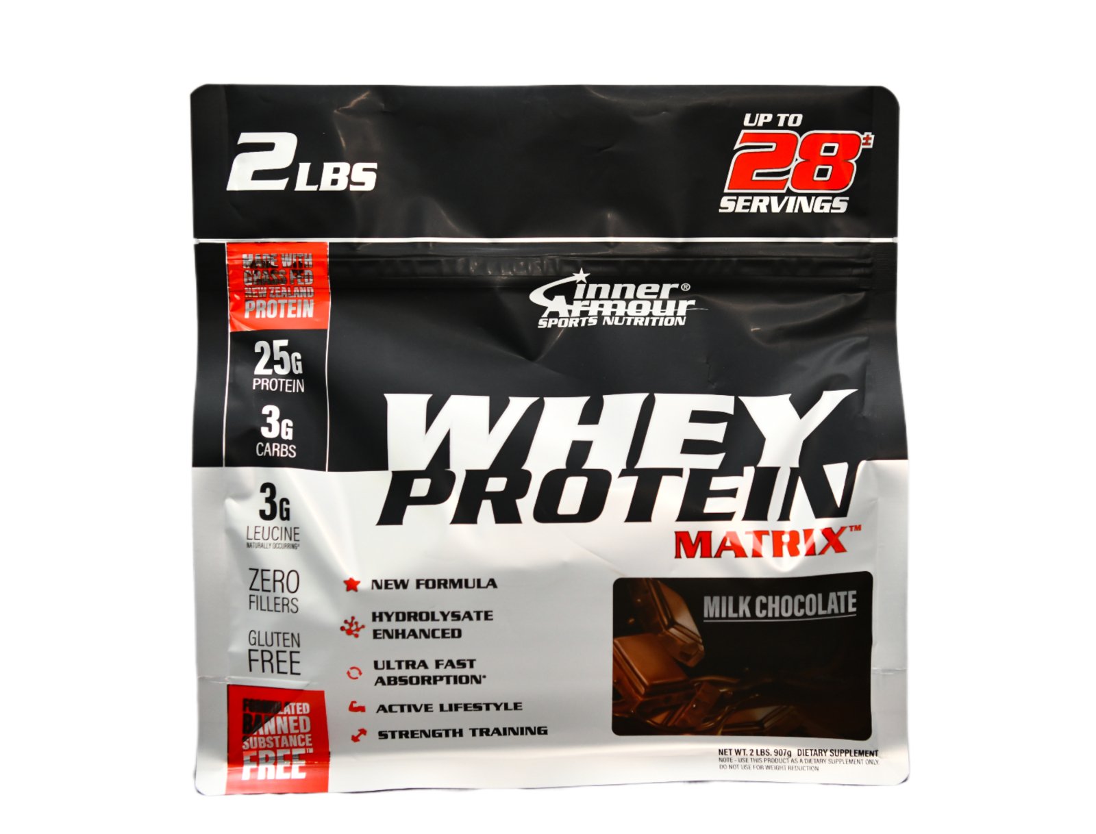 Inner armour Whey Protein Matrix in bag - chocolate|Vanilla|Cookie&Cream (2 lbs)