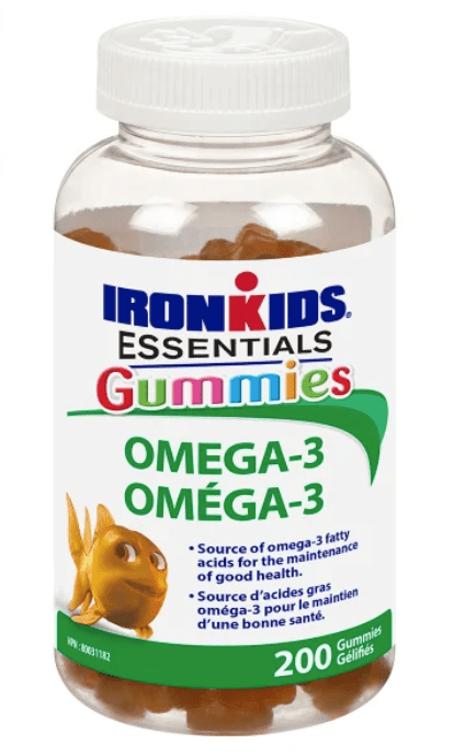 IronKids Essential Omega - 3 Gummies (200 gummies)
