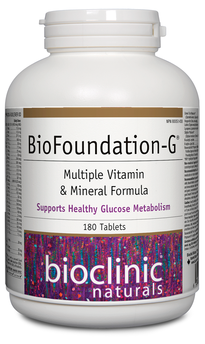 BioClinic Naturals BioFoundation-G (180 tablets)