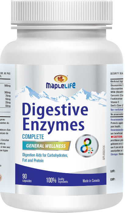 Maplelife Digestive Enzymes (90 Caps)