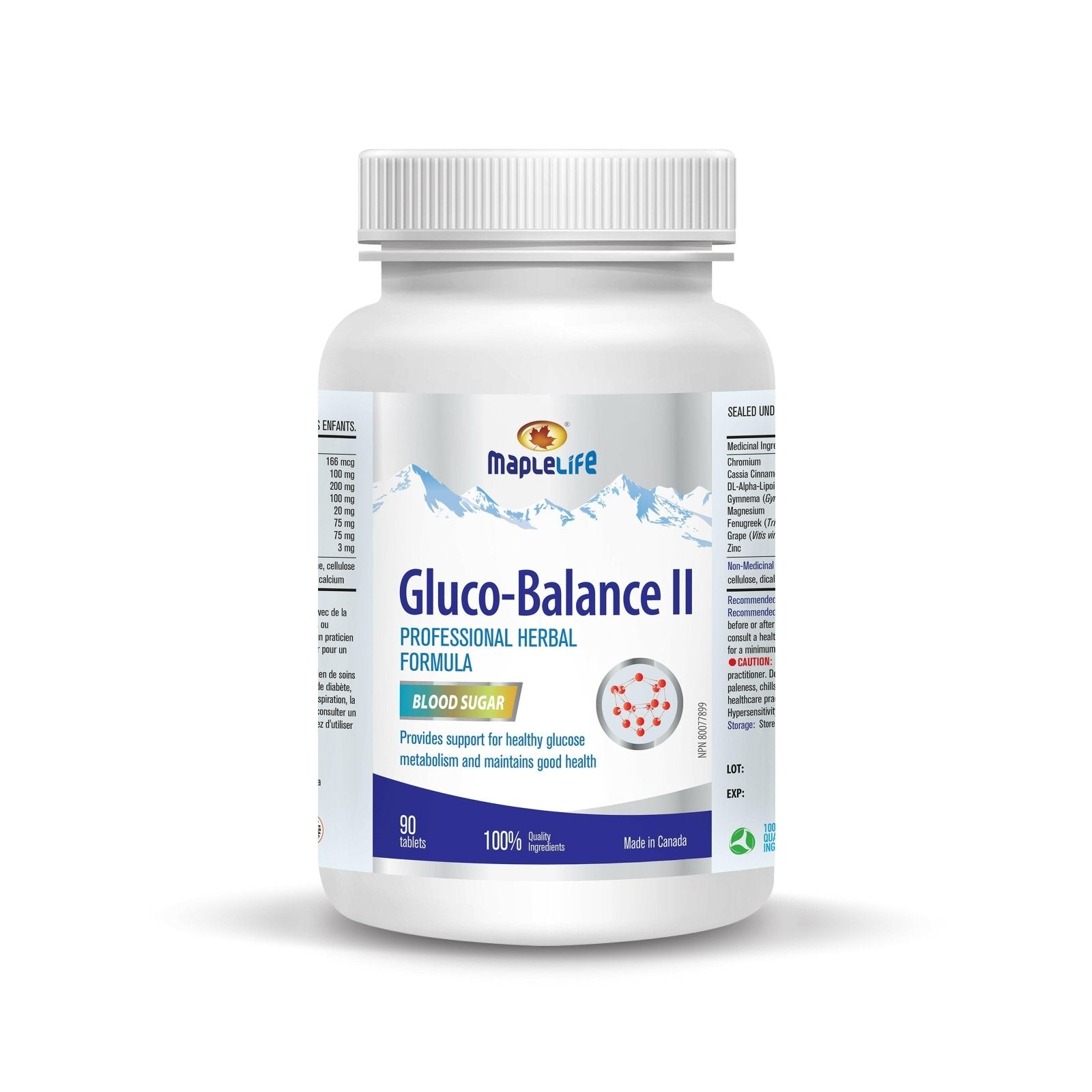 Maplelife Gluco - Balance II (90 Tablets)