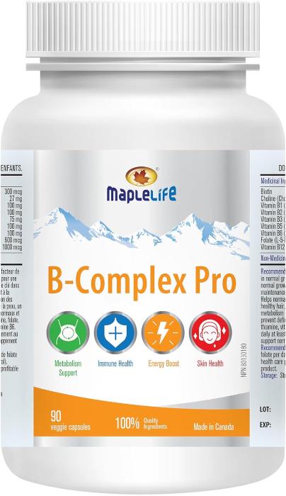 Maplelife Vitamin B - Complex Pro (90 vcaps)