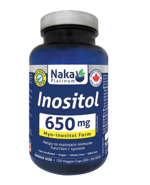 Naka Inositol 650 mg (120 Vcaps)