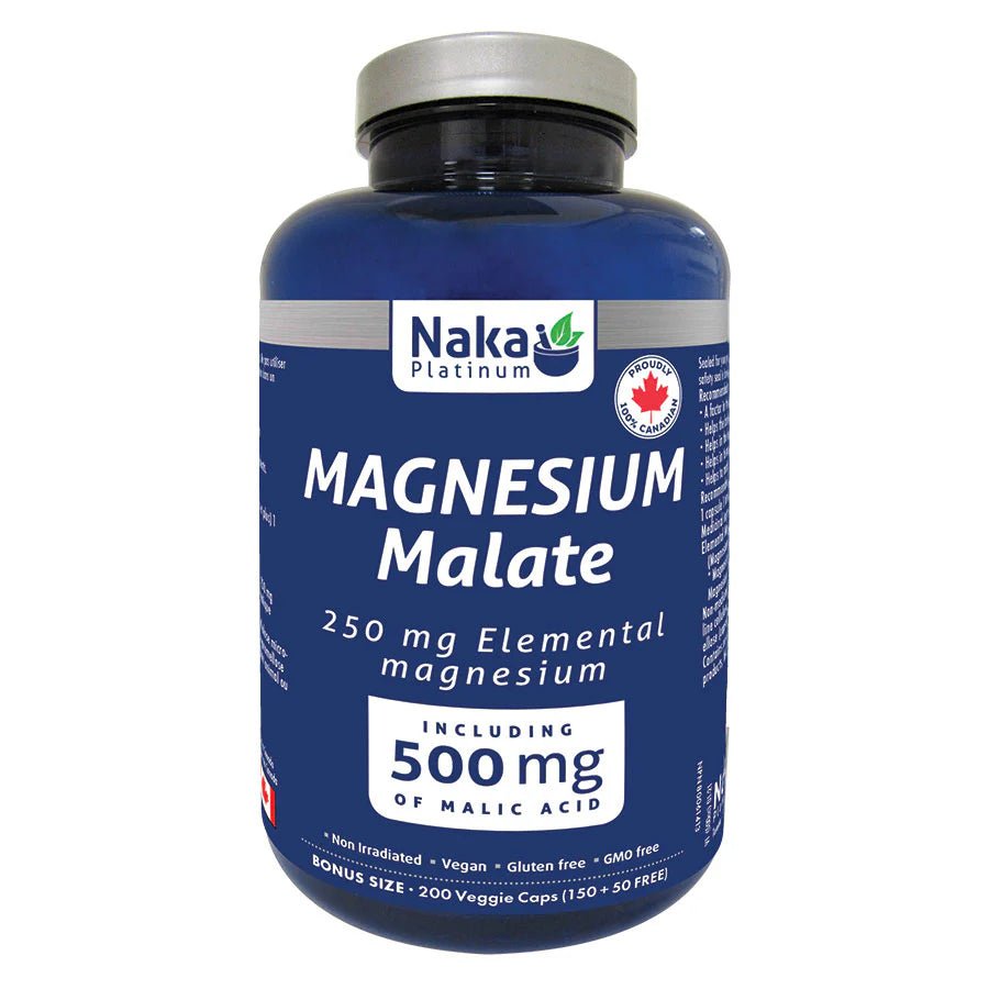 Naka Magnesium Malate (200 vcaps)