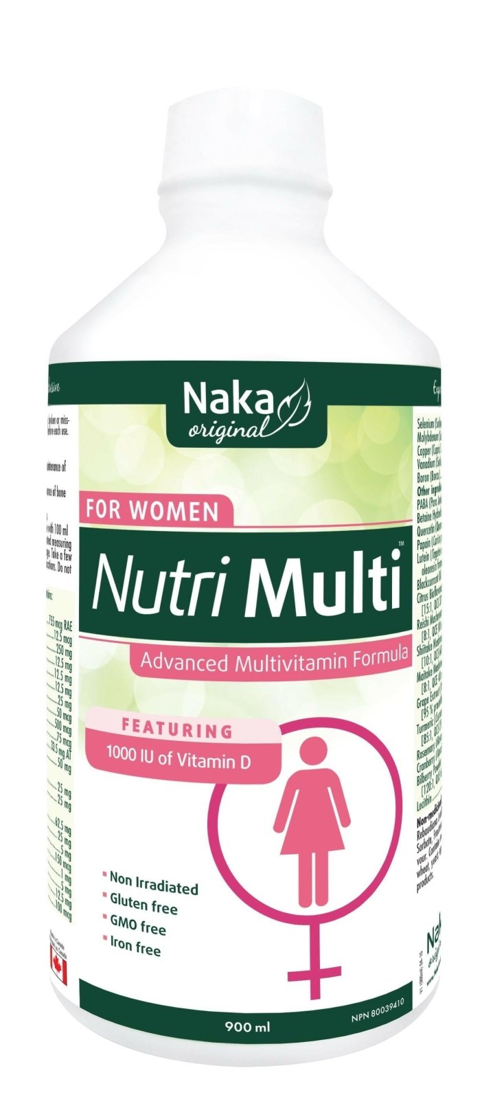 Naka Nutri Multi For Women (900mL) - complete multivitamin formula