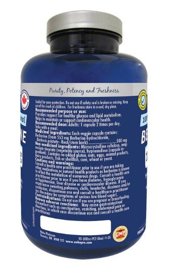 Naka Platinum Berberine 1000mg (150 vcaps)
