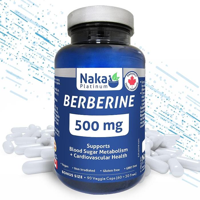 Naka Platinum Berberine 500mg (90 vcaps)