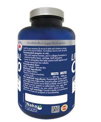 Naka Platinum Liposomal C1000 (180 softgels)