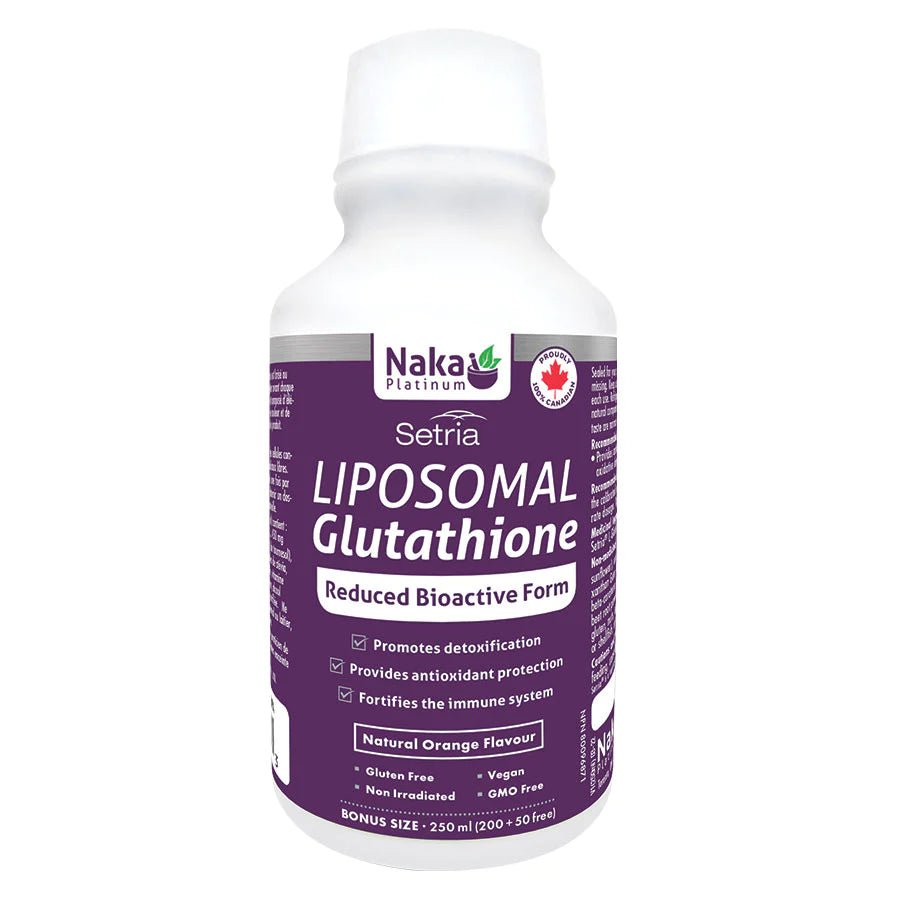 Naka Platinum Liposomal Glutathione (120 or 250ml)