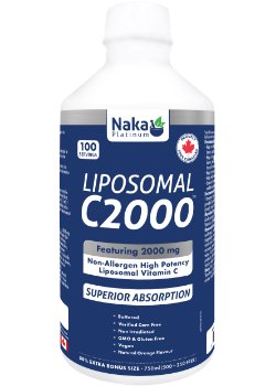 Naka Platinum Liposomal Vitamin C C2000 (750mL)
