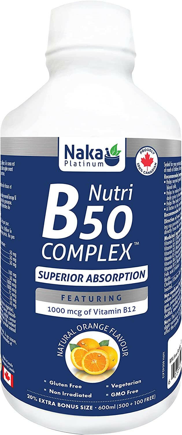 Naka Platinum Nutri B 50 Complex (600mL)