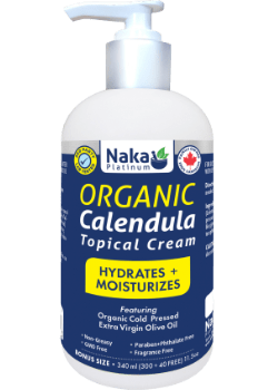Naka Platinum Organic Calendula Topical Cream (120ml)