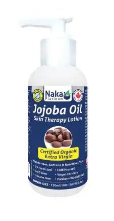Naka Platinum Organic Jojoba Oil Lotion (120mL)