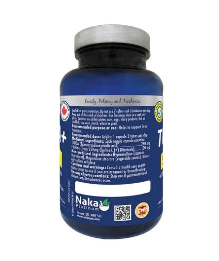 Naka TUDCA+ 500mg (60 vcaps)