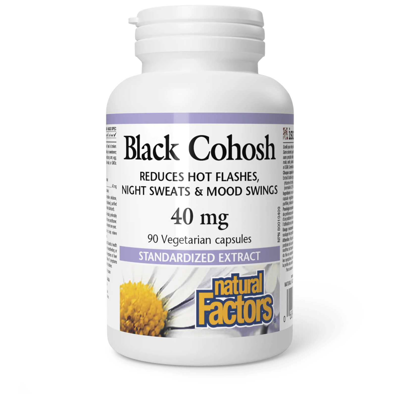 Natural Factors Black Cohosh Extract 40mg (90 Vcaps)