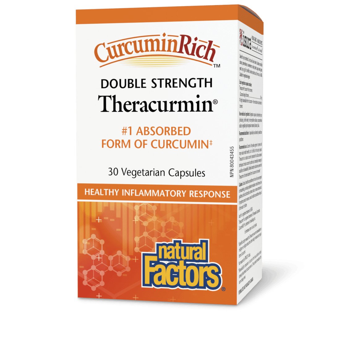 Natural Factors Double Strength Theracurmin 60mg (30/60 VCap)