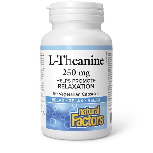 Natural Factors L - Theanine 250 mg (90 vcaps)