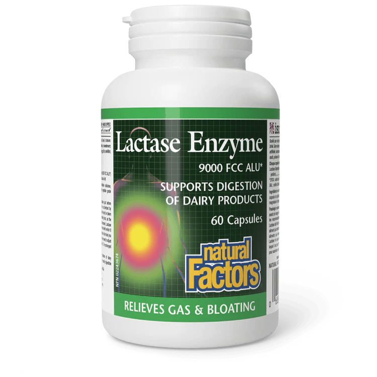 Natural Factors Lactase Enzyme (60 caps)