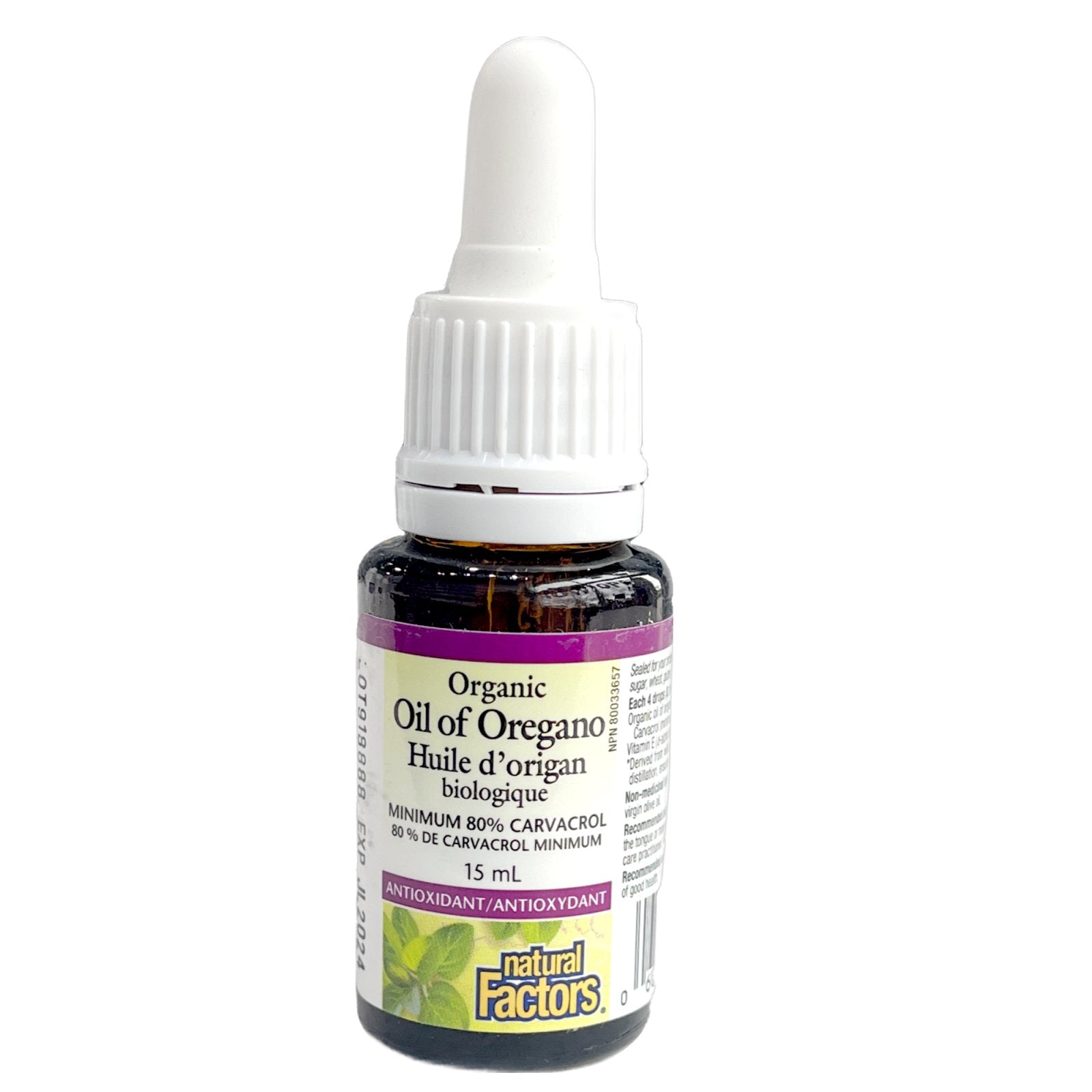 Natural Factors Oil of Oregano (15mL | 30 mL)