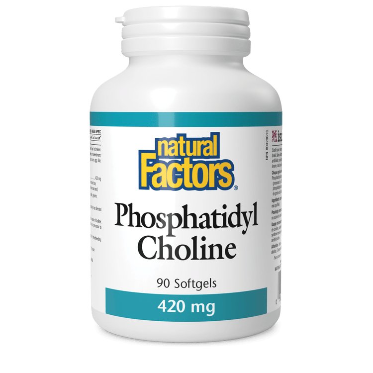 Natural Factors Phosphatidyl Choline 420 mg (90 Softgels)