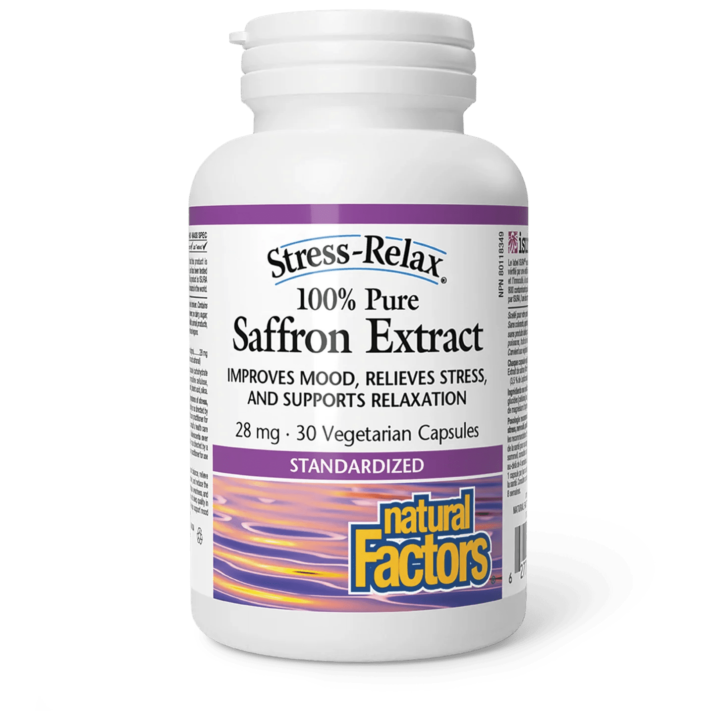 Natural Factors Saffron Extract 100% Pure 28 mg (30 vcaps)