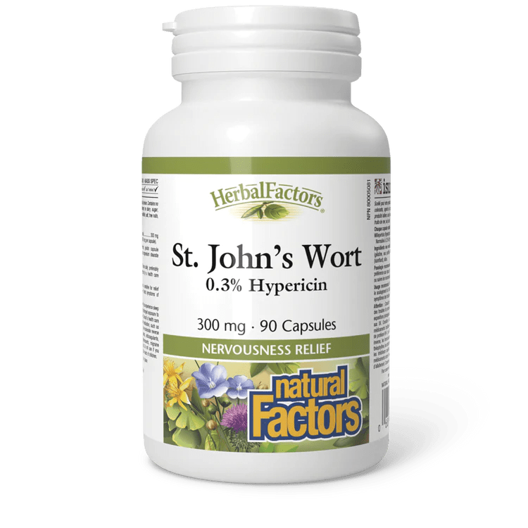 natural factors St. John’s Wort 300 mg (90 caps)