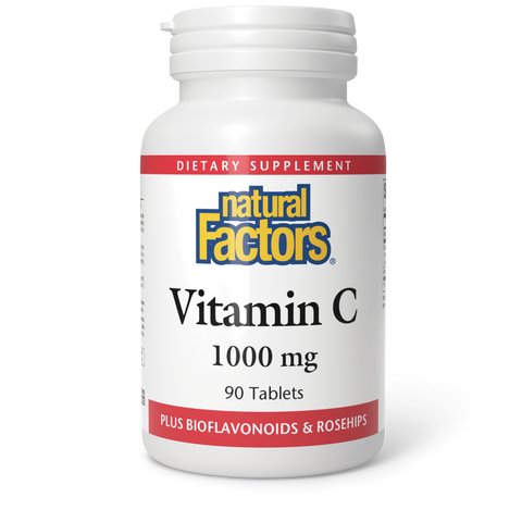 Natural Factors Vitamin C 1,000mg (90 Tablets)