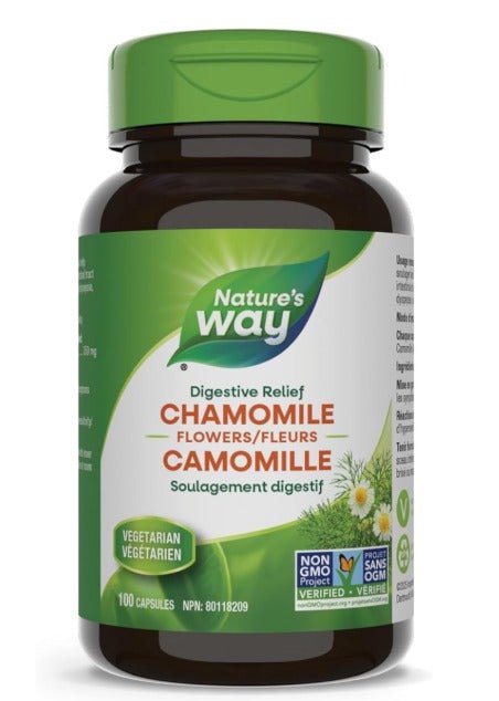 Nature's Way Chamonile Flowers (100 vcaps)