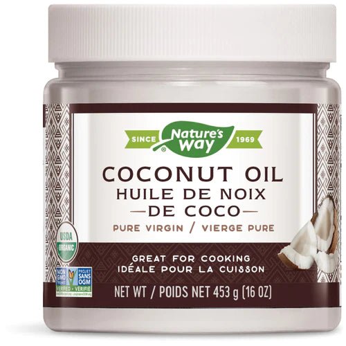 Nature's Way Coconut Oil Organic Pure Virgin / 16 oz (454 g)