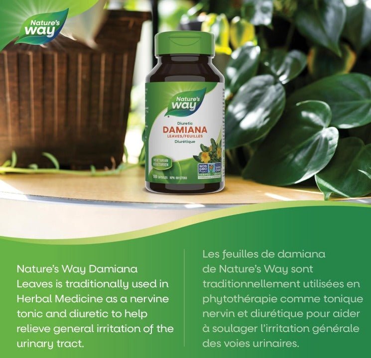Nature's Way Damiana Leaves (100 vcaps)