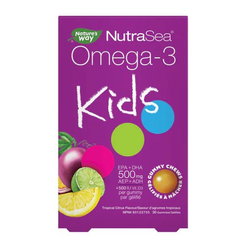 Nature's Way NutraSea Omega 3 Kids Gummy Chews (30 gummies)