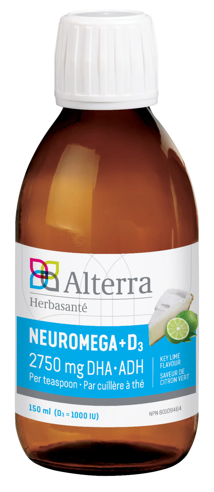 Neuromega +D3_Key Lime - (150ml)