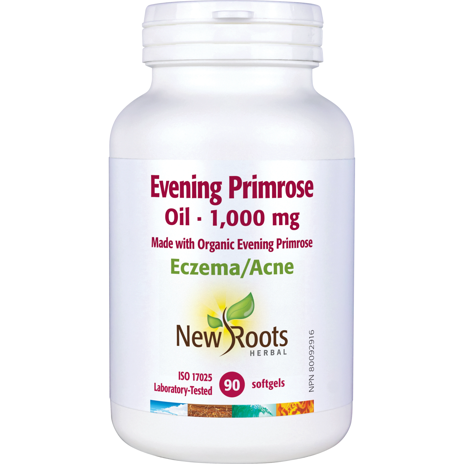 New Roots Evening Primrose 1000mg 90 Softgels