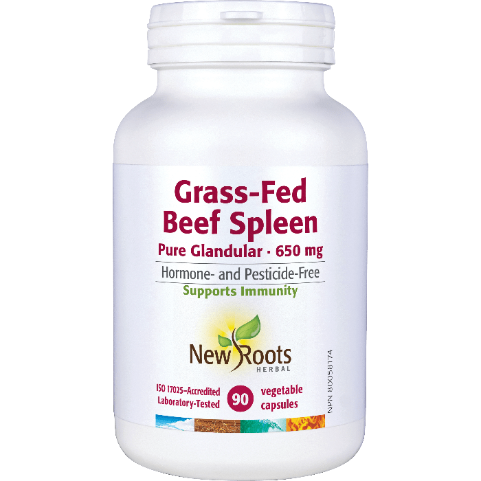 New Roots Grass - Fed Beef Spleen (90 vcaps)