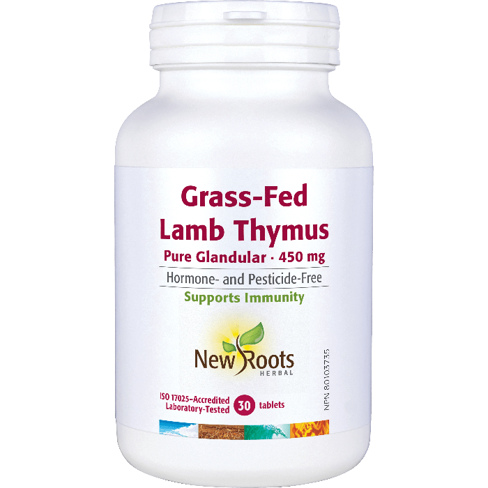 New Roots Grass - Fed Lamb Thymus (30 tablets)
