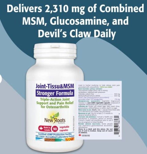 New Roots Joint-Tissu&MSM (90 VCaps)